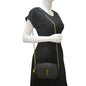 Saint Laurent Lou Leather Black Crossbody Style 28
