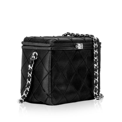 Chanel Luxury Leather Black Handbag Style 18