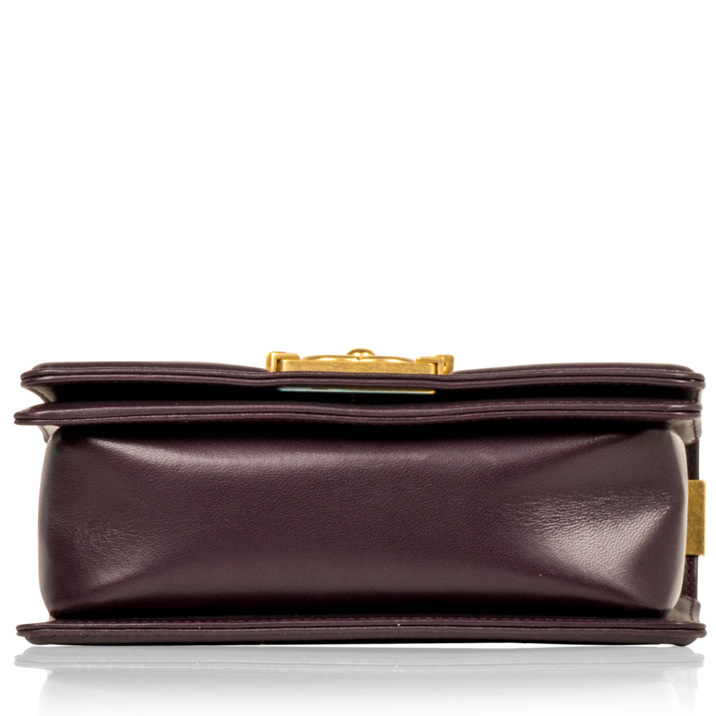 Chanel Boy Bag Lambskin Black Shoulder Bag Style 72