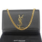 Saint Laurent Kate Leather Black Crossbody Style 23