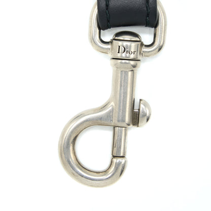 Dior Canvas Embroidered Shoulder Strap Black/White