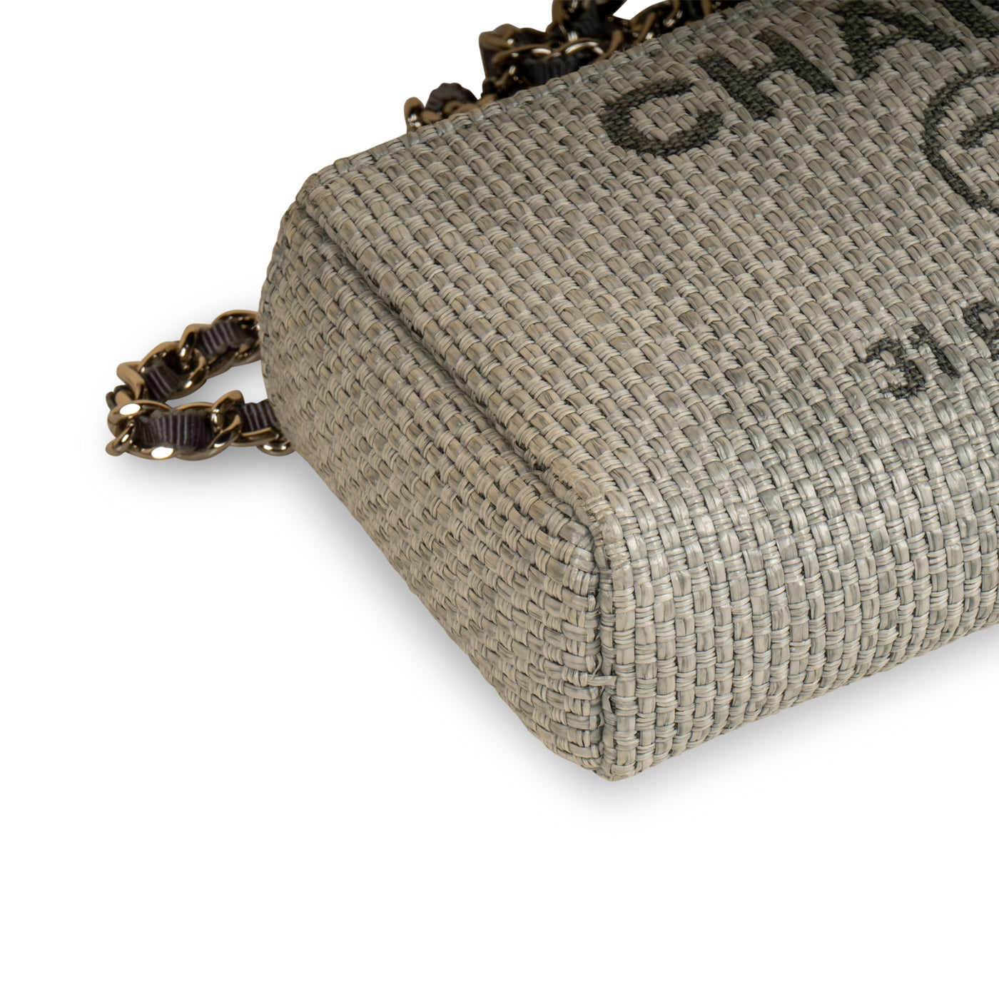 Chanel Deauville Lambskin Black Tote Bag Style 3