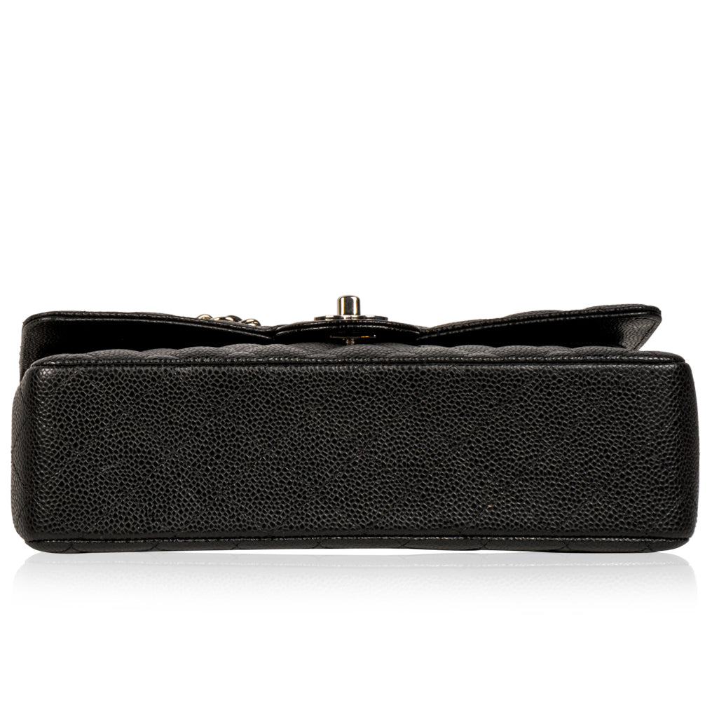Chanel Classic Flap Caviar Black Shoulder Bag Style 94