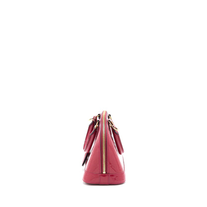 Louis Vuitton Alma BB Monogram Vernice Pink GHW