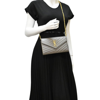 Saint Laurent Kate Leather Red Crossbody Style 11