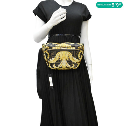 Fendi Luxury Leather Gold Handbag Style 2