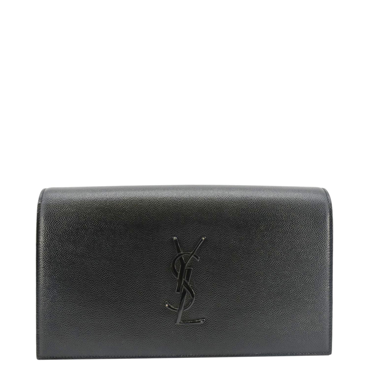 Saint Laurent Kate Leather Black Shoulder Bag Style 16