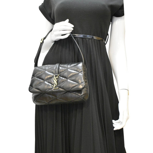 Saint Laurent Leather Black Shoulder Bag Style 10