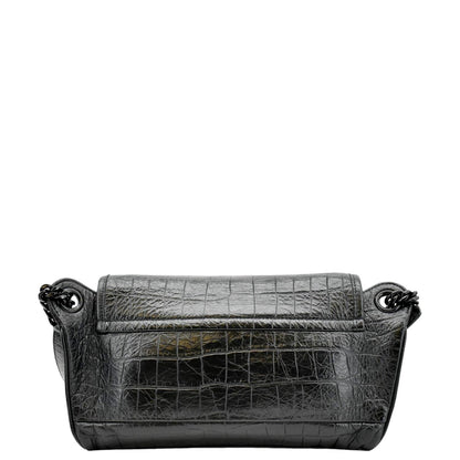 Saint Laurent Niki Leather Black Shoulder Bag Style 6
