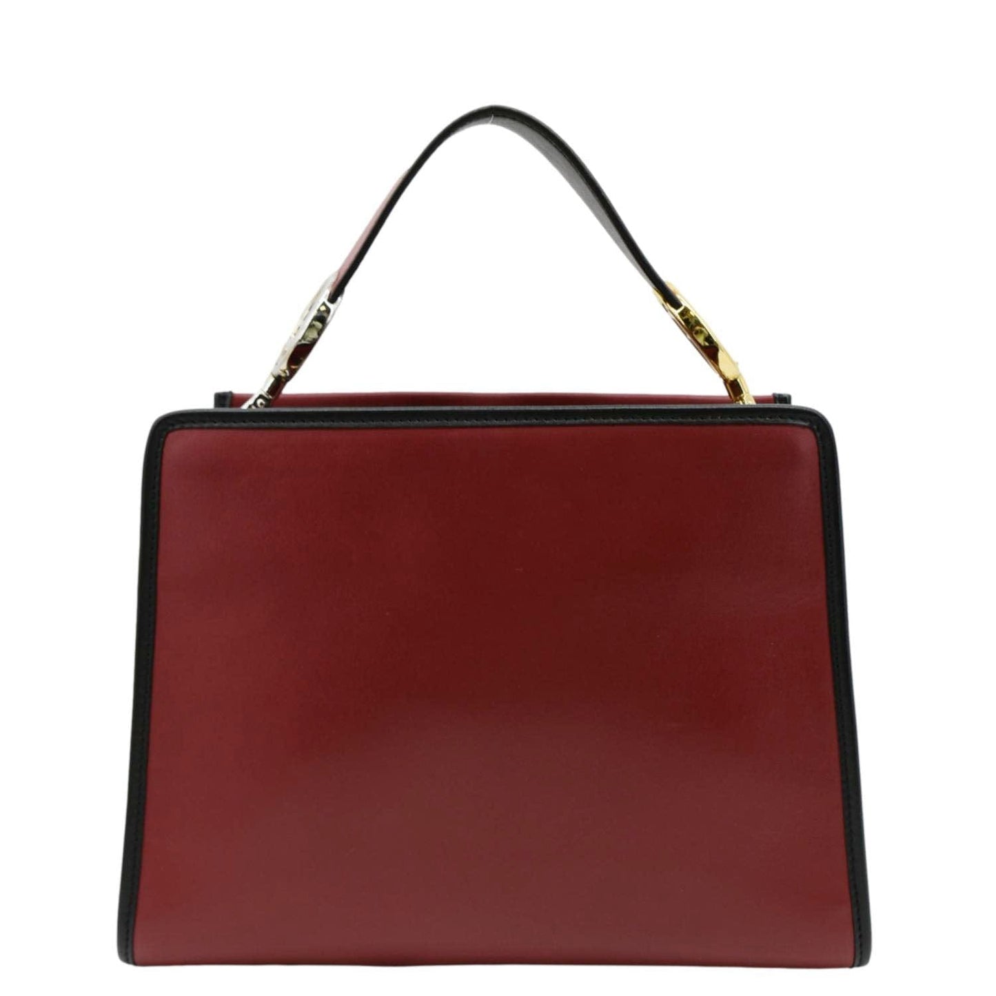 Fendi Runaway Leather Red Tote Bag