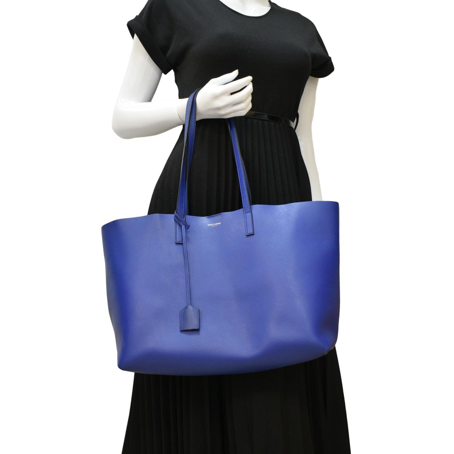 Saint Laurent Leather Red Tote Bag Style 9