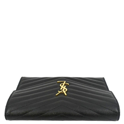 Saint Laurent Leather Black Clutch Style 2