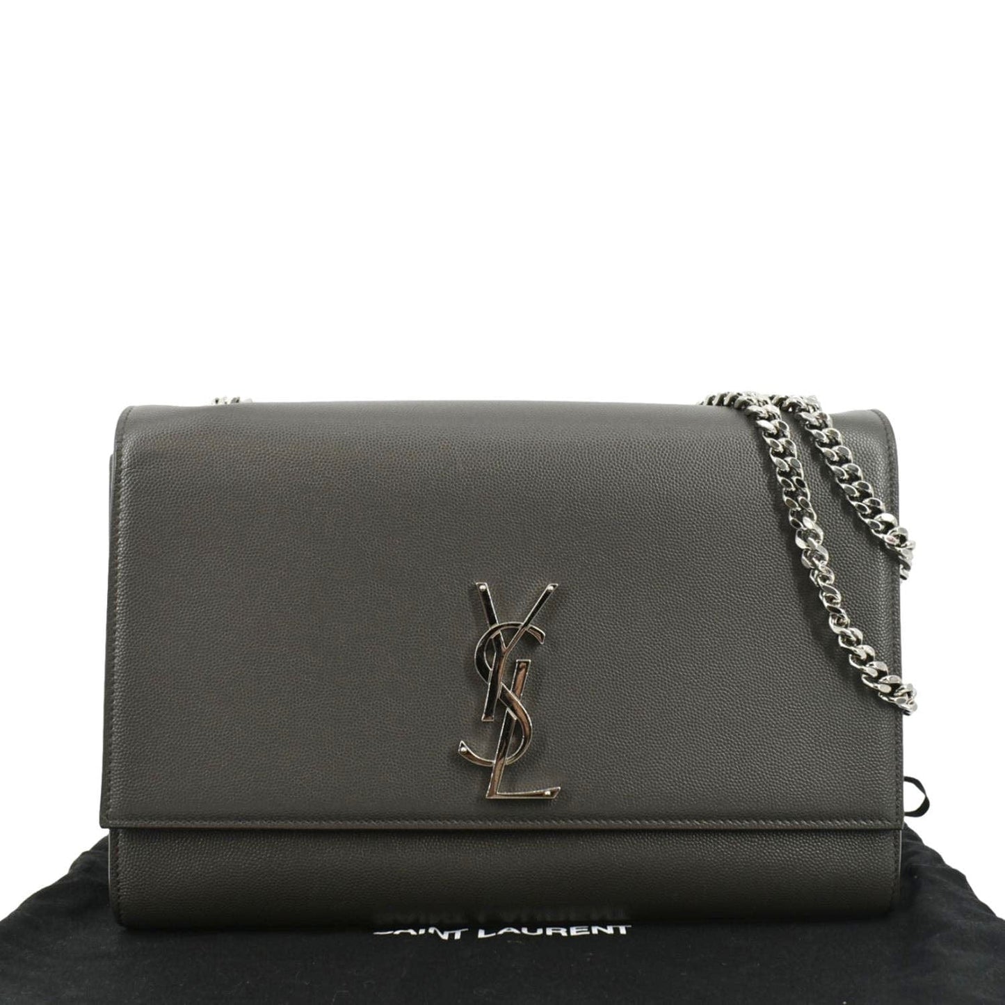 Saint Laurent Kate Leather Red Shoulder Bag Style 9
