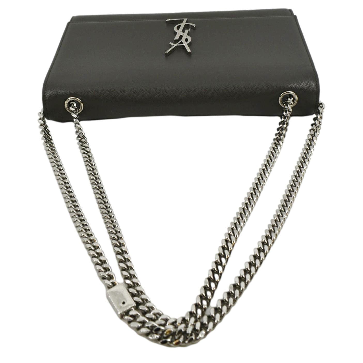 Saint Laurent Kate Leather Red Shoulder Bag Style 9
