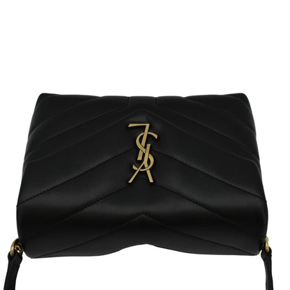 Saint Laurent Loulou Leather Black Crossbody Style 13