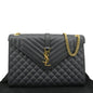 Saint Laurent Envelope Leather Red Shoulder Bag Style 14