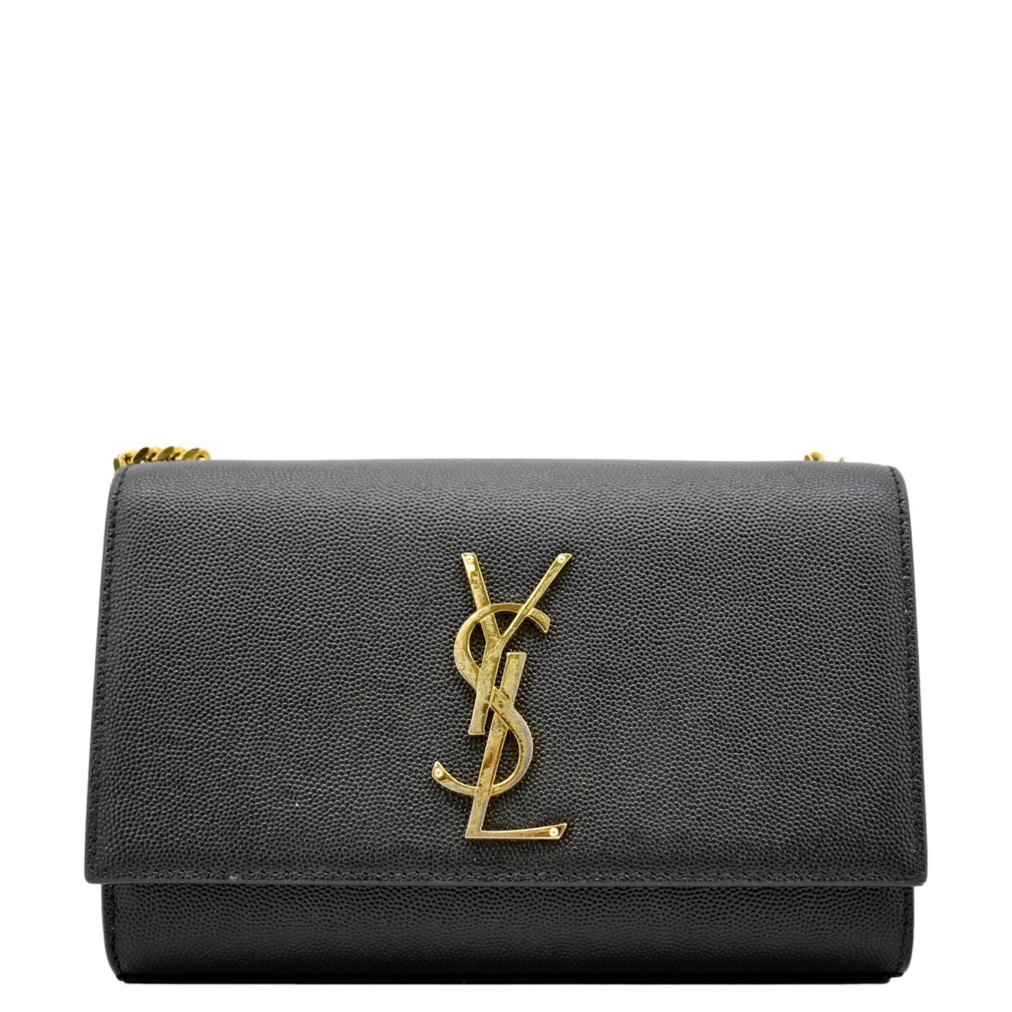 Saint Laurent Kate Leather Black Crossbody Style 21