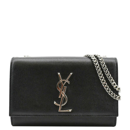 Saint Laurent Kate Leather Black Crossbody Style 20