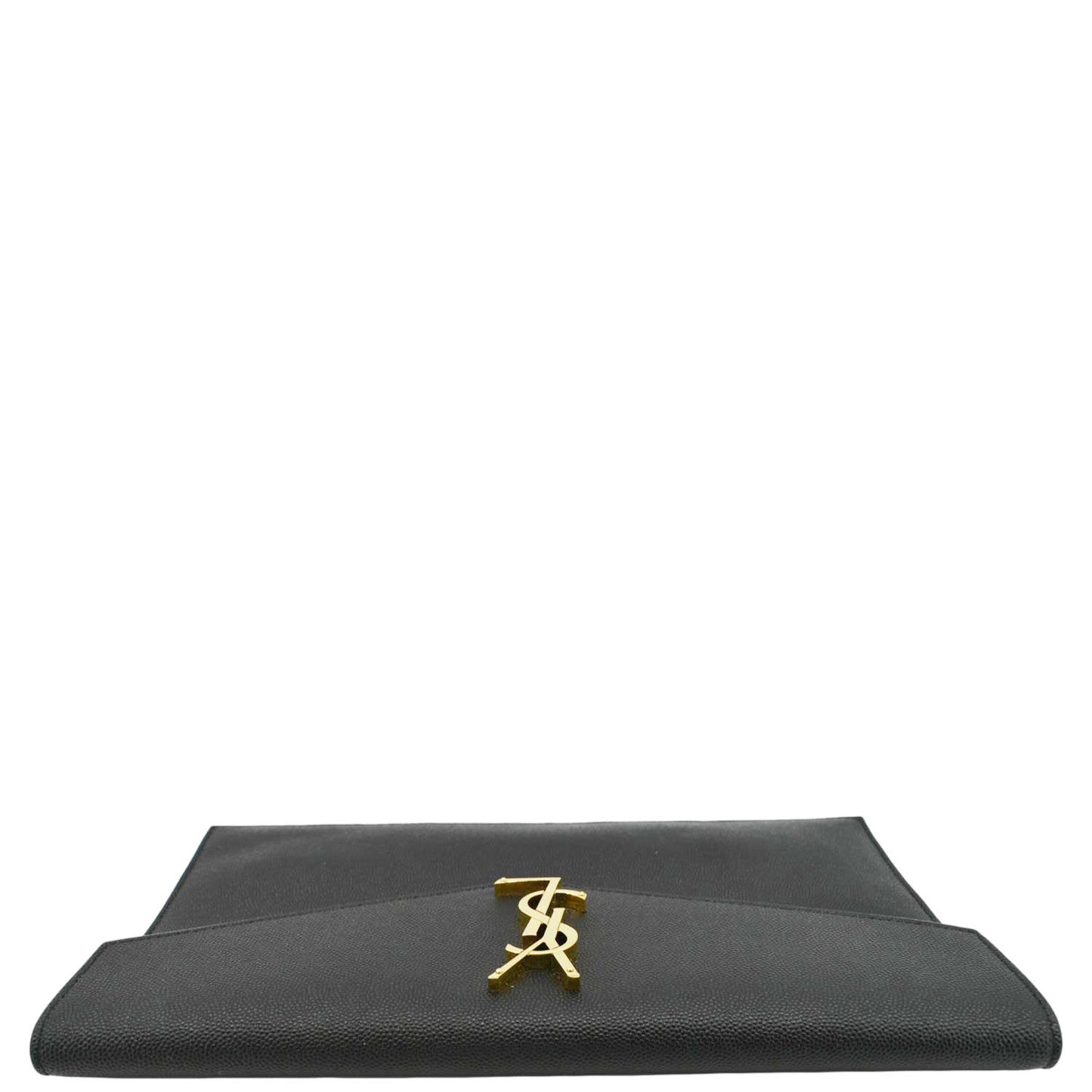 Saint Laurent Envelope Leather Black Shoulder Bag Style 24