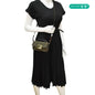 Fendi Baguette Canvas Brown Shoulder Bag Style 2
