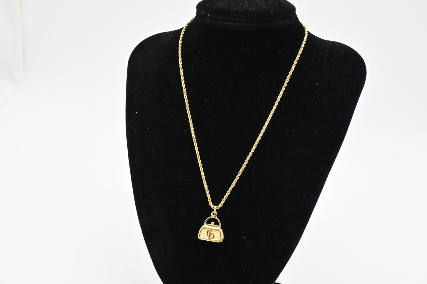 Dior CD Bag Necklace