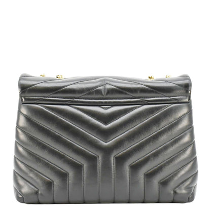 Saint Laurent Loulou Leather Black Crossbody Style 15