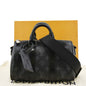 Saint Laurent Cassandra Leather Black Shoulder Bag Leather