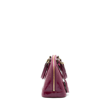 Louis Vuitton Alma BB Patent Purple GHW