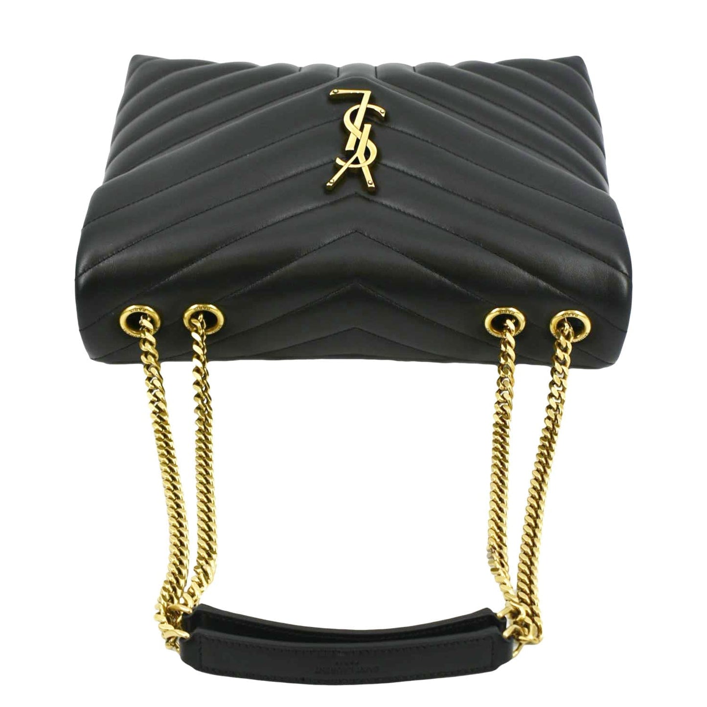 Saint Laurent Loulou Leather Black Crossbody Style 8