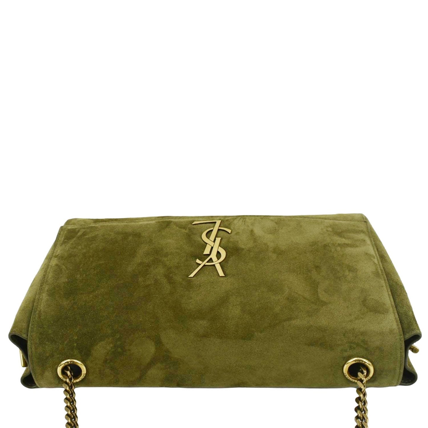 Saint Laurent Kate Suede Red Shoulder Bag Suede