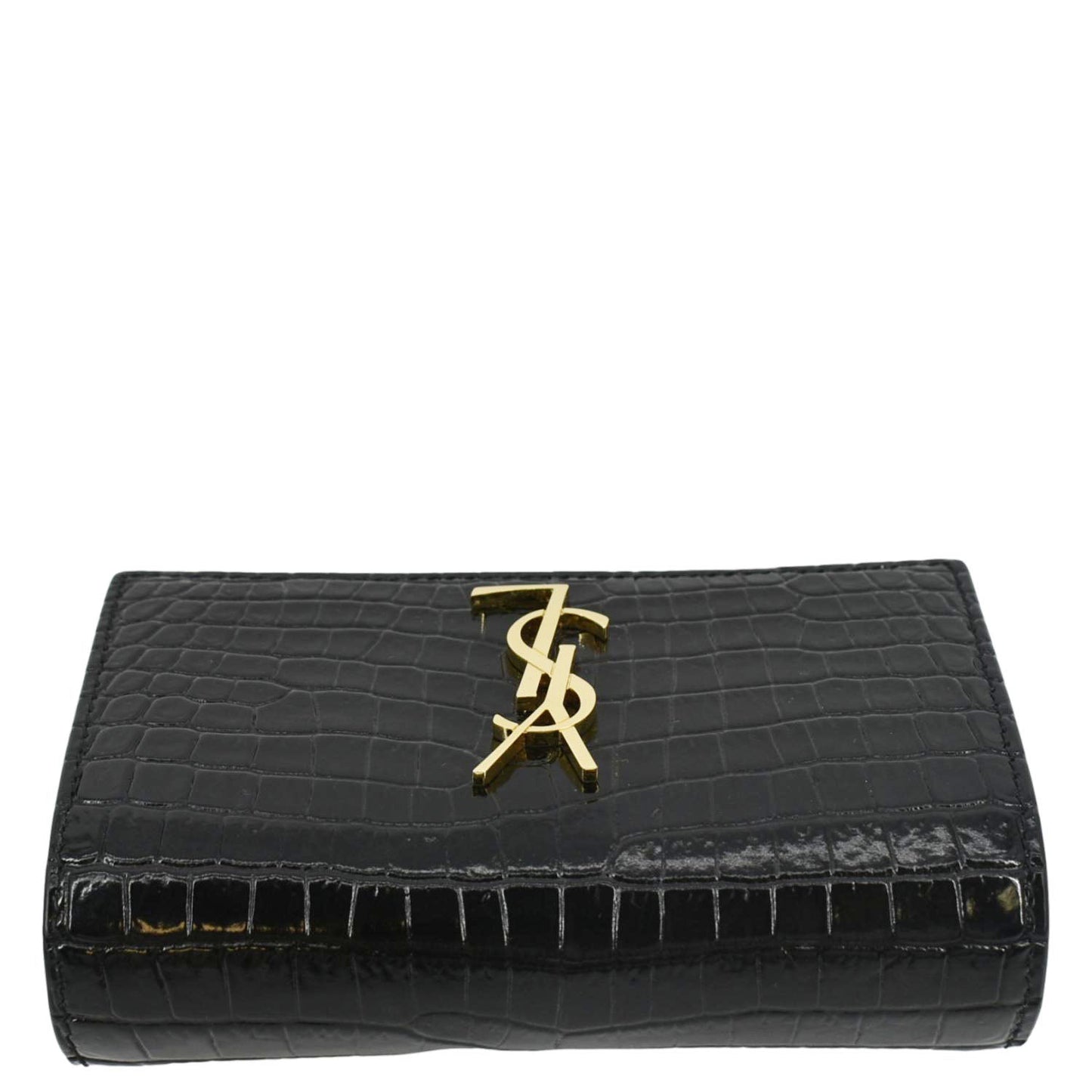 Saint Laurent Kate Leather Black Shoulder Bag Style 15