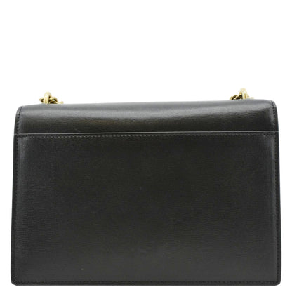 Saint Laurent Sunset Leather Black Shoulder Bag Style 5