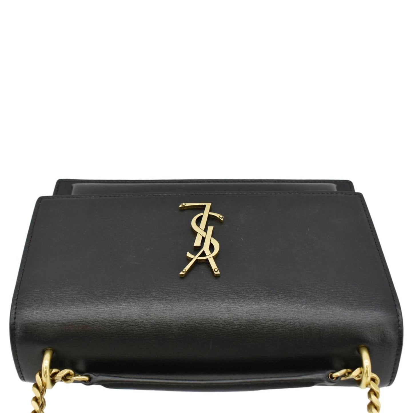 Saint Laurent Sunset Leather Black Shoulder Bag Style 5