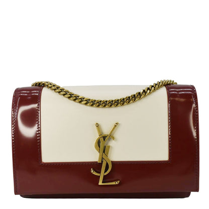 Saint Laurent Kate Leather Red Shoulder Bag Style 10