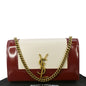 Saint Laurent Kate Leather Red Shoulder Bag Style 10