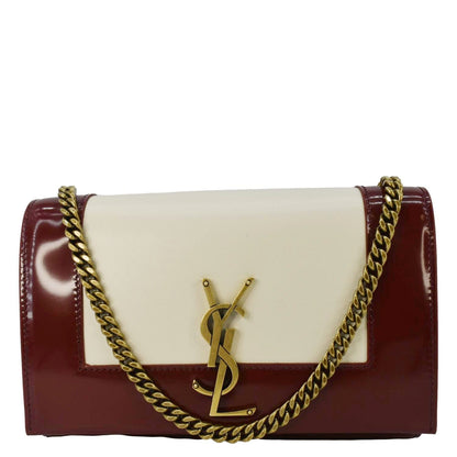 Saint Laurent Kate Leather Red Shoulder Bag Style 10