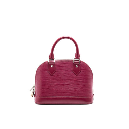 Louis Vuitton Alma BB EPI Leather Hot Pink SHW