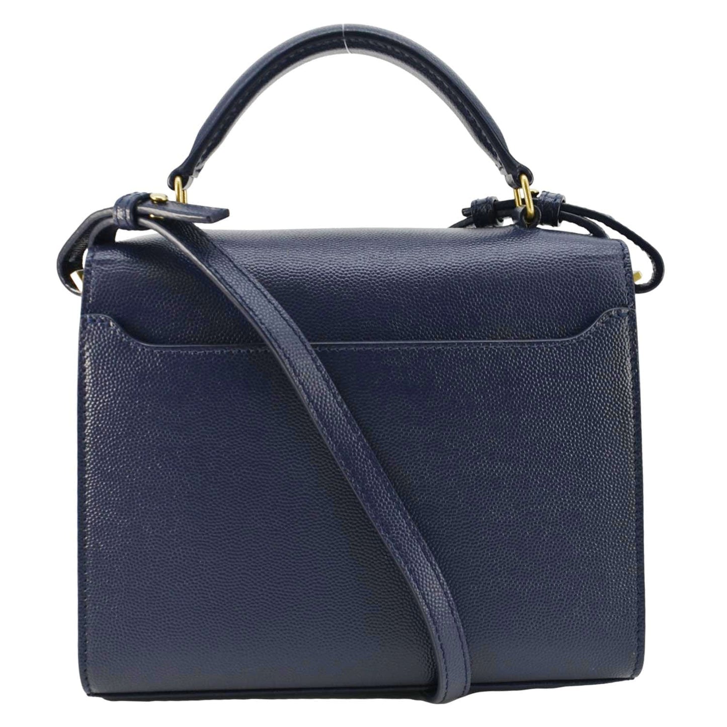 Saint Laurent Cassandra Leather Red Shoulder Bag Style 13