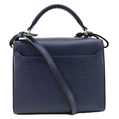 Saint Laurent Cassandra Leather Red Shoulder Bag Style 13