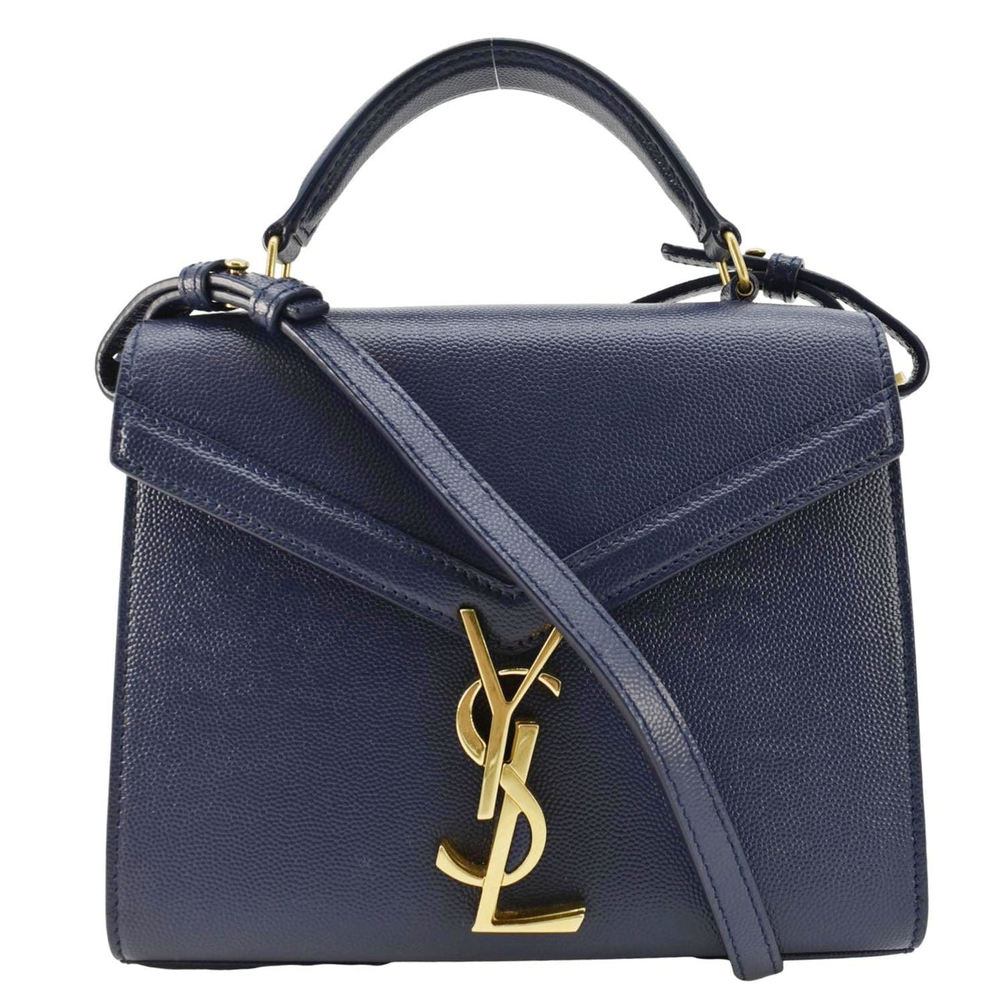 Saint Laurent Cassandra Leather Red Shoulder Bag Style 13
