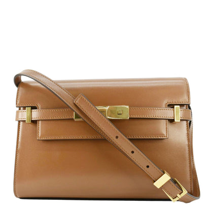 Saint Laurent Manhattan Leather Brown Shoulder Bag