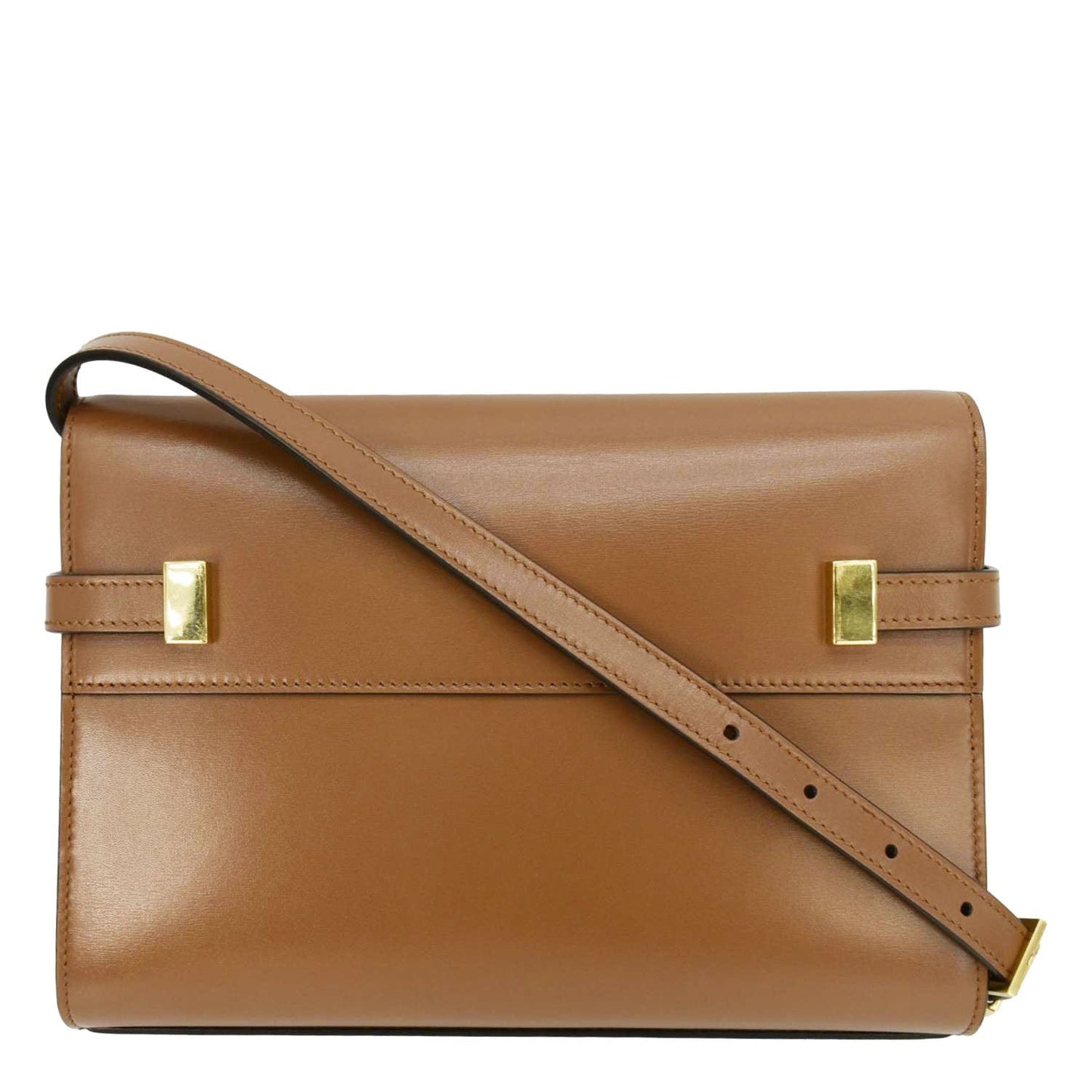 Saint Laurent Manhattan Leather Brown Shoulder Bag