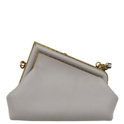 Fendi Fendi First Leather Red Shoulder Bag Leather