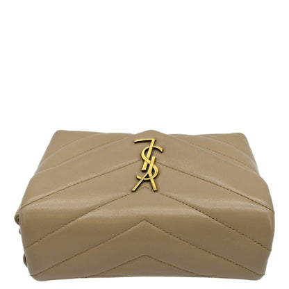 Saint Laurent Loulou Leather Brown Crossbody