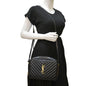Saint Laurent Lou Leather Black Crossbody Style 27