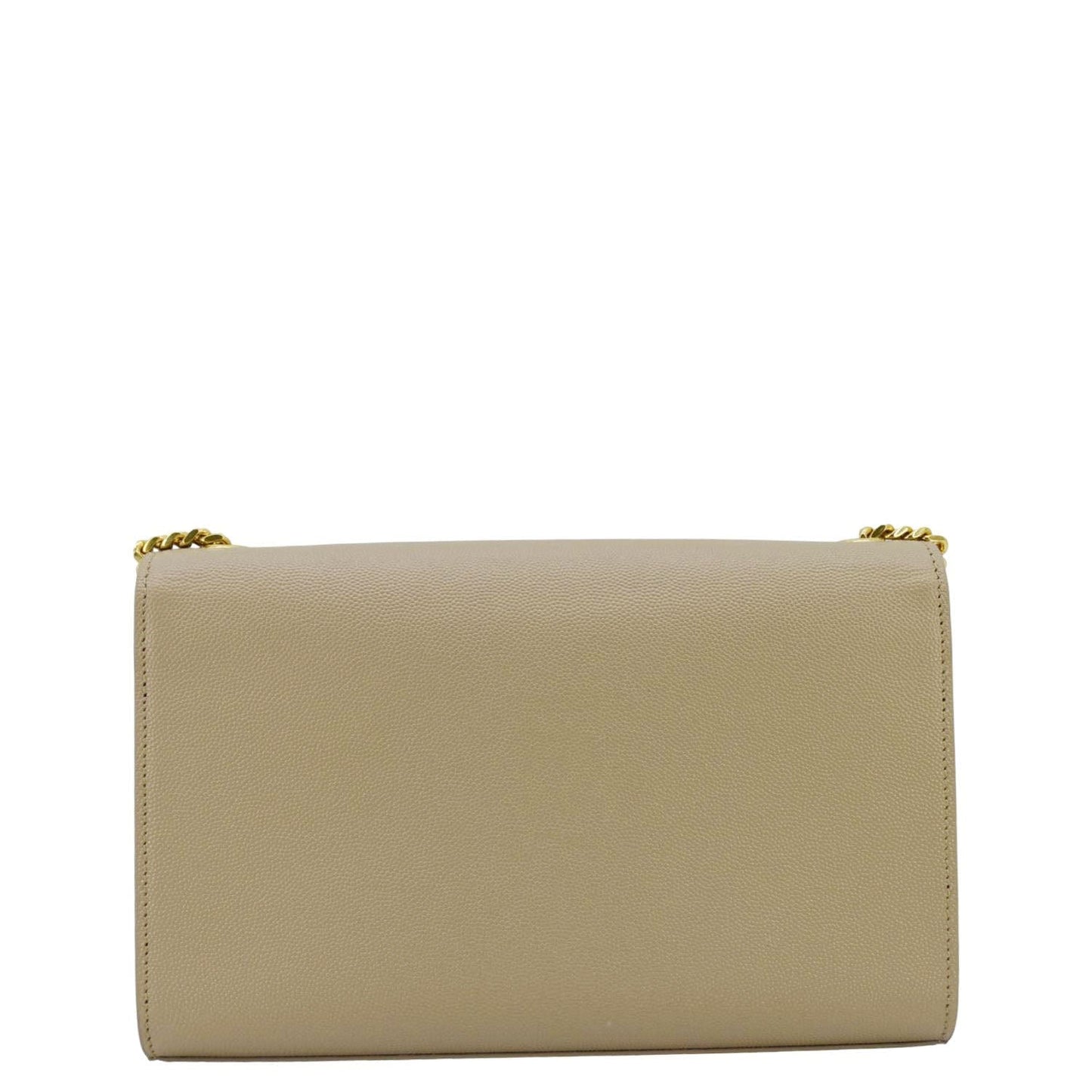 Saint Laurent Kate Leather Cream Crossbody Leather