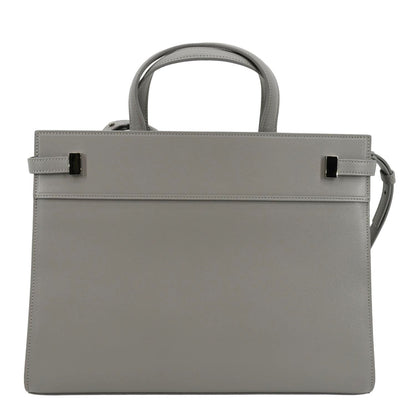 Saint Laurent Manhattan Leather Red Tote Bag Leather