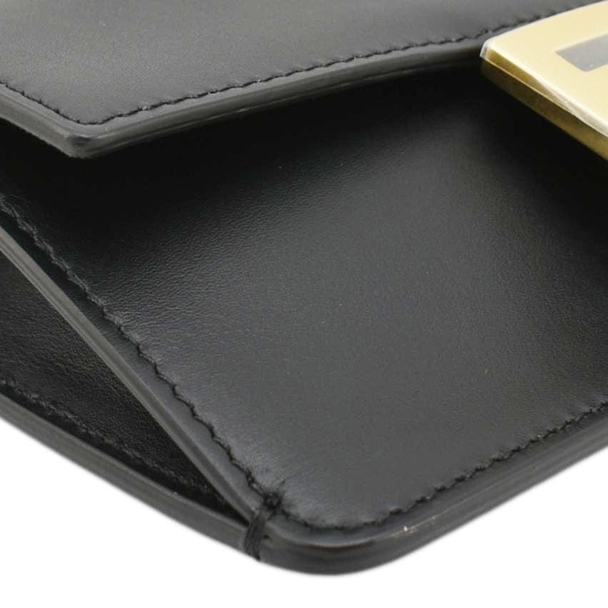 Fendi Baguette Leather Black Shoulder Bag Style 2
