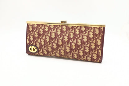 Dior Clutch in Red Oblique Canvas