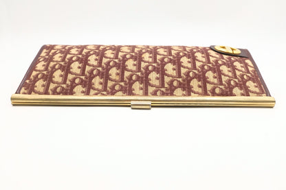 Dior Clutch in Red Oblique Canvas
